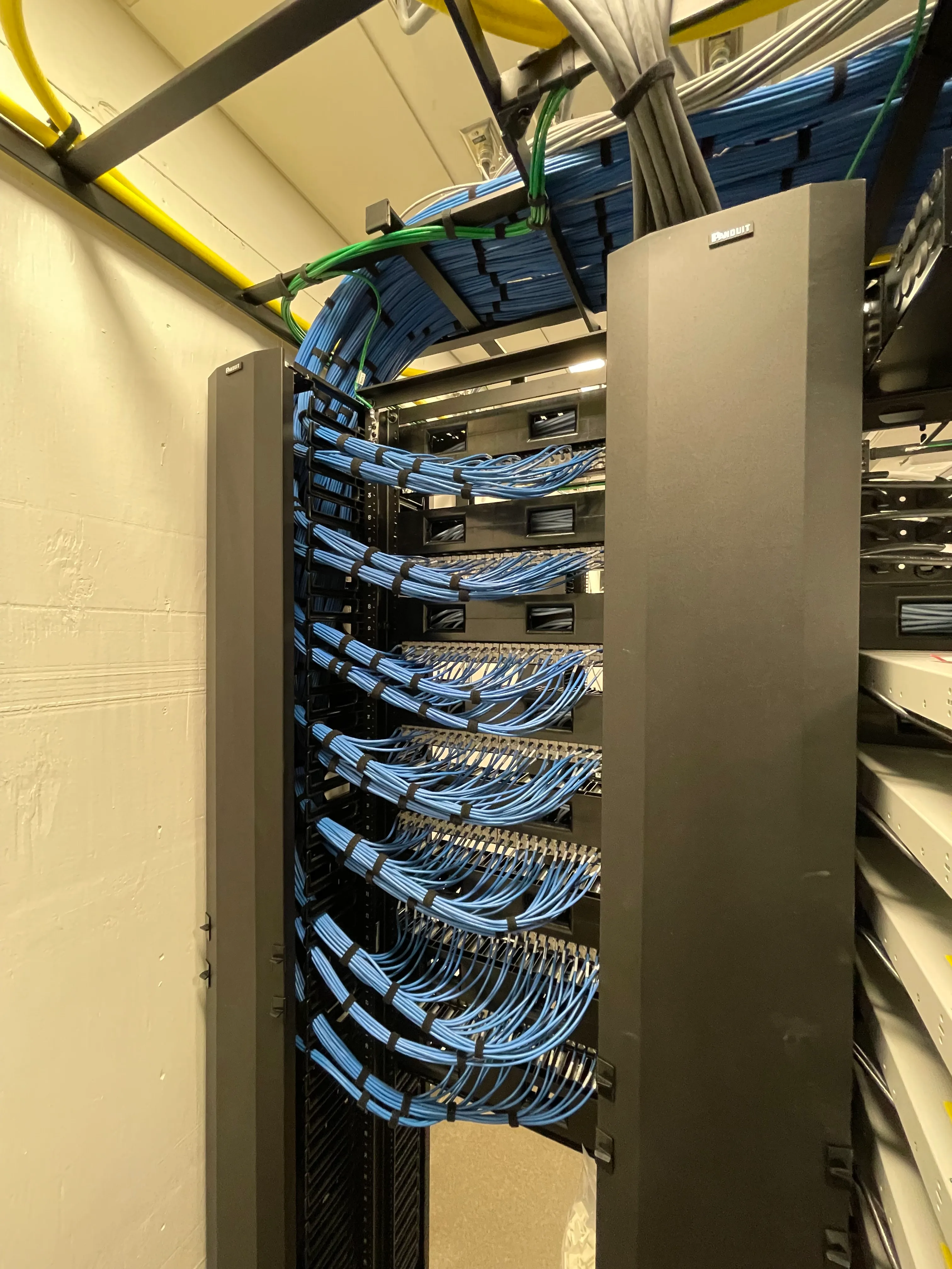 Warehouse network and CCTV infrastructure