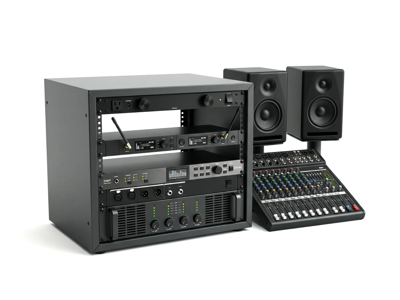 Paging and audio-visual equipment installation